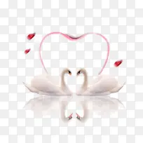 爱心 仙鹤 天鹅-空若网 爱心 仙鹤 天鹅-空若网
