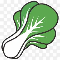 卡通小青菜健康蔬菜-空若网 卡通小青菜健康蔬菜-空若网