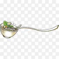 碗面插画面条插画-空若网 碗面插画面条插画-空若网