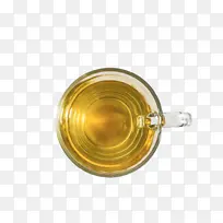 俯视玻璃茶杯透明-空若网 俯视玻璃茶杯透明-空若网