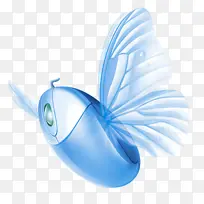 长翅膀的蓝鼠标-空若网 长翅膀的蓝鼠标-空若网