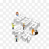 劳动节51手绘人物劳动节快乐-空若网 劳动节51手绘人物劳动节快乐-空若网