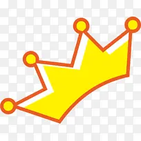 卡通皇冠 金色 卡通 可爱-空若网 卡通皇冠 金色 卡通 可爱-空若网