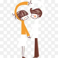 卡通甜蜜爱情元素-空若网 卡通甜蜜爱情元素-空若网