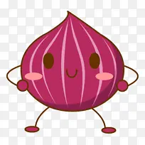 卡通拟人化蔬菜食材洋葱免抠图-空若网 卡通拟人化蔬菜食材洋葱免抠图-空若网