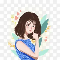 头像插画手绘-空若网 头像插画手绘-空若网