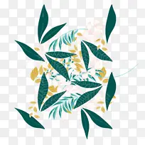 树枝树叶装饰元素图-空若网 树枝树叶装饰元素图-空若网