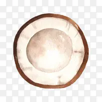 水彩水果椰子-空若网 水彩水果椰子-空若网