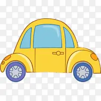 卡通小汽车黄色-空若网 卡通小汽车黄色-空若网