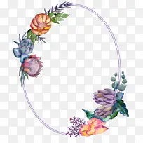 边框花朵植物边框线型边框-空若网 边框花朵植物边框线型边框-空若网