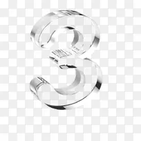 水晶立体数字3-空若网 水晶立体数字3-空若网