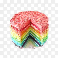 彩虹时尚蛋糕-空若网 彩虹时尚蛋糕-空若网