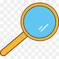 可爱矢量放大镜-空若网 可爱矢量放大镜-空若网