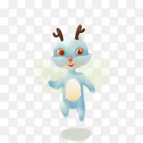 原创小精灵卡通插画-空若网 原创小精灵卡通插画-空若网