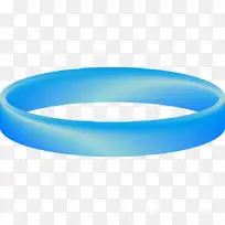 手绘蓝色手环-空若网 手绘蓝色手环-空若网