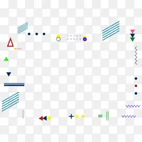 双11电商促销漂浮边框蓝色系-空若网 双11电商促销漂浮边框蓝色系-空若网