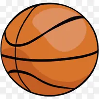 手绘卡通运动篮球-空若网 手绘卡通运动篮球-空若网