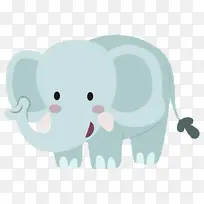 手绘卡通动物大象-空若网 手绘卡通动物大象-空若网