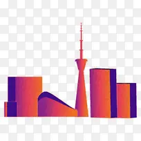 成都楼房插画-空若网 成都楼房插画-空若网