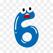 矢量图数字动画6六-空若网 矢量图数字动画6六-空若网