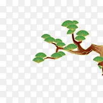 松树,树枝,松枝,手绘-空若网 松树,树枝,松枝,手绘-空若网