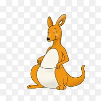 笑眯眯的袋鼠-空若网 笑眯眯的袋鼠-空若网