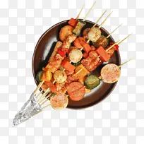 烧烤烤串烤蔬菜-空若网 烧烤烤串烤蔬菜-空若网