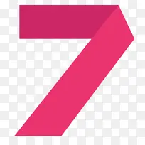 卡通数字紫色数字7七-空若网 卡通数字紫色数字7七-空若网