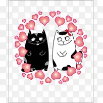 520可爱的一对情侣猫咪-空若网 520可爱的一对情侣猫咪-空若网