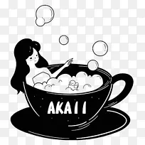 杯子里的少女-空若网 杯子里的少女-空若网