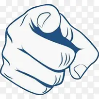 手绘手指指你-空若网 手绘手指指你-空若网