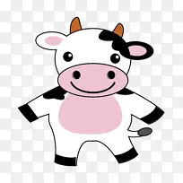 卡通矢量奶牛-空若网 卡通矢量奶牛-空若网