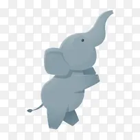 卡通可爱大象PNG-空若网 卡通可爱大象PNG-空若网
