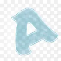 玻璃字母效果立体字体a-空若网 玻璃字母效果立体字体a-空若网