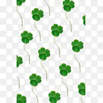 透明背景四叶草-空若网 透明背景四叶草-空若网