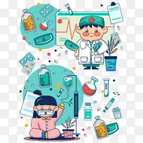 ��ͯҽ���زĲ廭-������