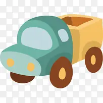 手绘卡通小车插画-空若网 手绘卡通小车插画-空若网