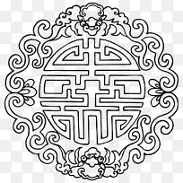 花纹 圆形 传统图案-空若网 花纹 圆形 传统图案-空若网