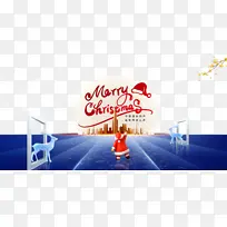 圣诞节圣诞帽圣诞老人鹿树枝-空若网 圣诞节圣诞帽圣诞老人鹿树枝-空若网