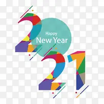 创意2021多彩数字-空若网 创意2021多彩数字-空若网