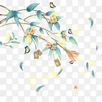 开满桃花的树枝-空若网 开满桃花的树枝-空若网