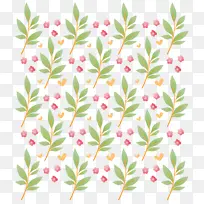 树枝花朵装饰元素-空若网 树枝花朵装饰元素-空若网