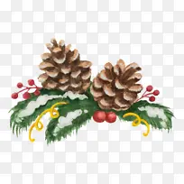圣诞节装饰物,松子-空若网 圣诞节装饰物,松子-空若网
