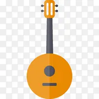 手绘扁平化乐器-空若网 手绘扁平化乐器-空若网