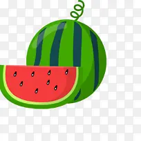 夏天手绘卡通西瓜-空若网 夏天手绘卡通西瓜-空若网