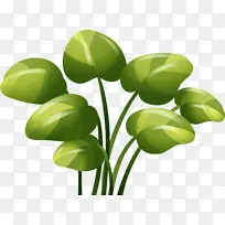 卡通插画绿草-空若网 卡通插画绿草-空若网