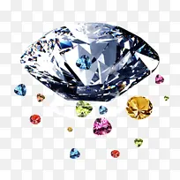 一堆钻石宝石(详细分层)-空若网 一堆钻石宝石(详细分层)-空若网