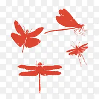 昆虫蜻蜓印-空若网 昆虫蜻蜓印-空若网