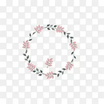 清新花环手绘风鲜花-空若网 清新花环手绘风鲜花-空若网