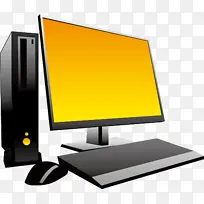 手绘电脑 台式机 计算机 台式电脑-空若网 手绘电脑 台式机 计算机 台式电脑-空若网